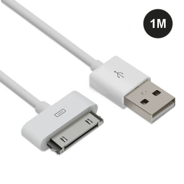 30 Pin Data Sync USB Cable (1m)